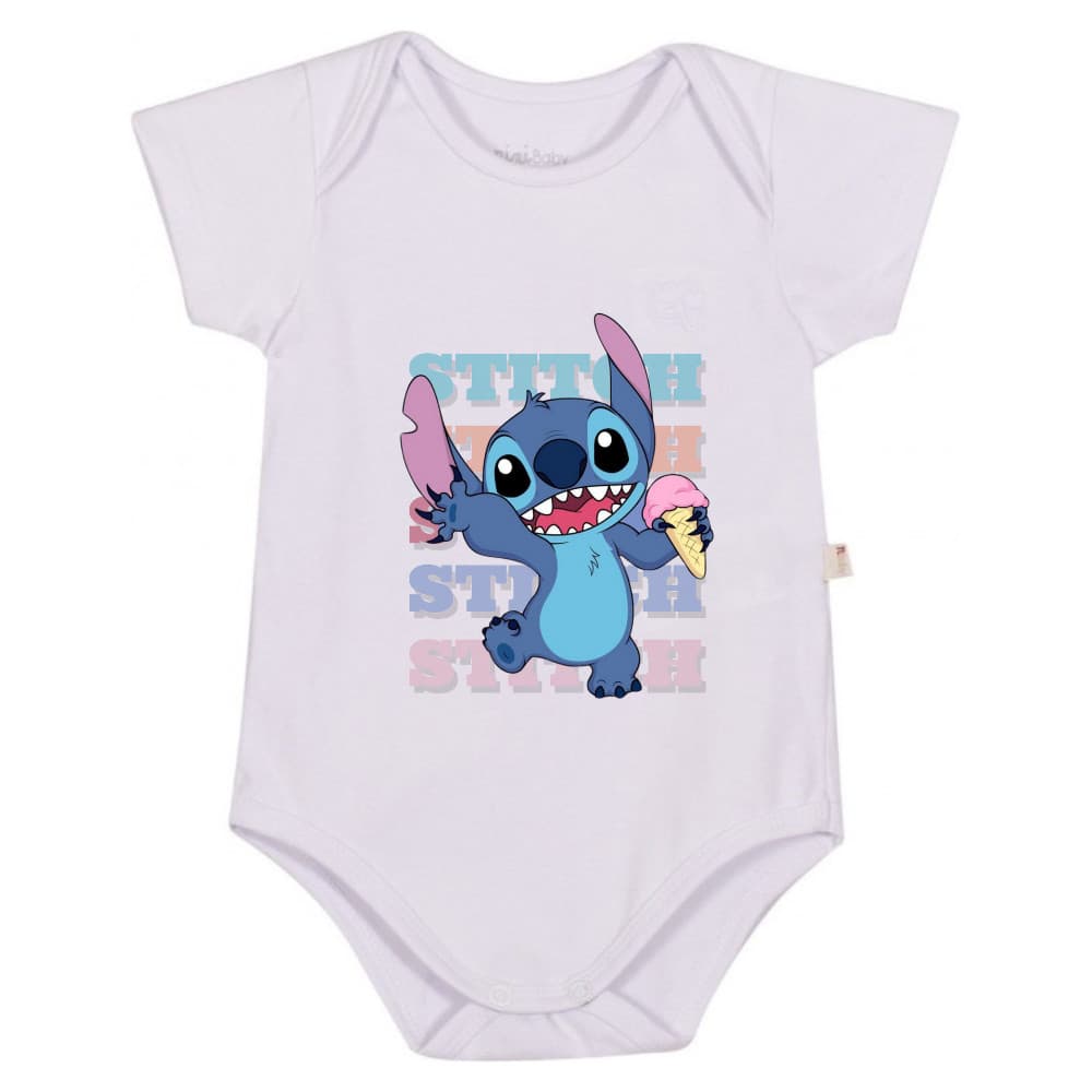 Body Stitch Macacão Infantil Algodão Roupa Bebê Bellvi