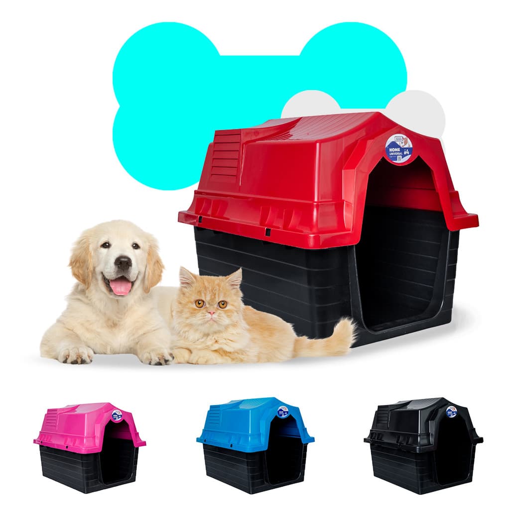 Casinha Para Cachorro Cães N 4 Proteção Contra Raios UV - Unishop