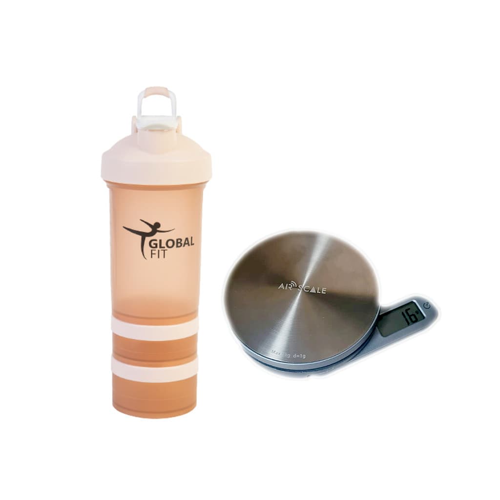 Combo Nutrifit - Coqueteleira Shaker + Balança de Dínamo