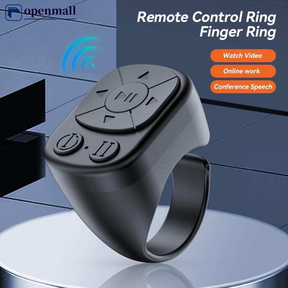 OMALL Blutooth 5.3 Controle Remoto Rolagem Dedo Vídeo Para Celular Selfie Stick Controlador De Câmera Na Ponta Do Página
