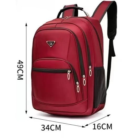 Mochila Masculina De Grande Capacidade Para Computador Mochila Casual Mochila Para Estudantes-D#
