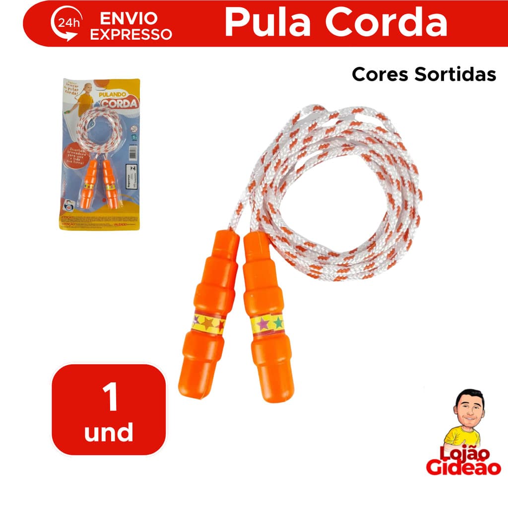 Pulando Corda Brinquedo Infantil Para Criança Pula Corda Sortido Polietileno Pica Pau