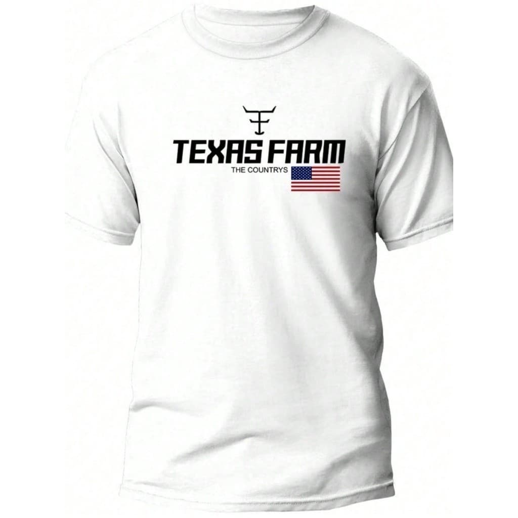 Camisa Camiseta Rodeio Country Masculino 100% Algodão Texas  Estados Unidos