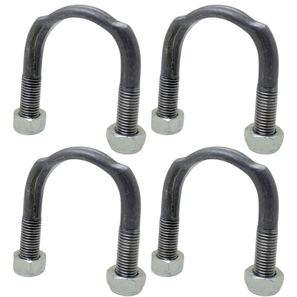KIT 4 GRAMPO PARAFUSO U CRUZETA CARDAN GM JEEP WILLYS RURAL F75 VERANEIO (5/16)