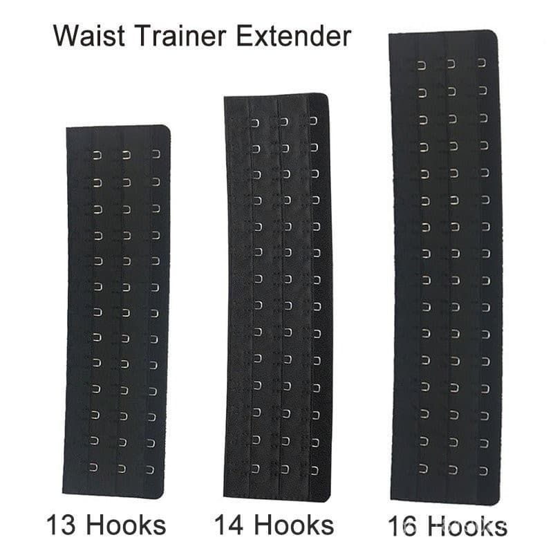 Cinta Modelador Extensor Corset 12 13 14 15 16 17 18 Ganchos 24 Cm 25 26 28.5 30 Curto Alongar Alongamento Trainer Cintu