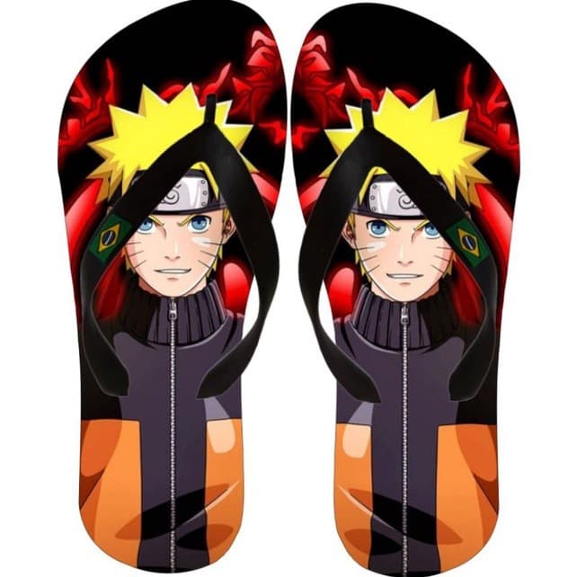 Chinelo Naruto Lançamento Top Adulto e Infantil Unissex Promoção