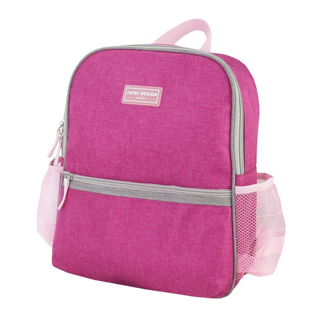 Mochila Escolar Infantil Rosa Junior Jacki Design