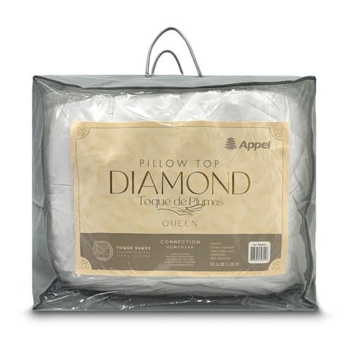 Protetor De Colchão Pillow Top Toque De Plumas Queen Appel Diamond