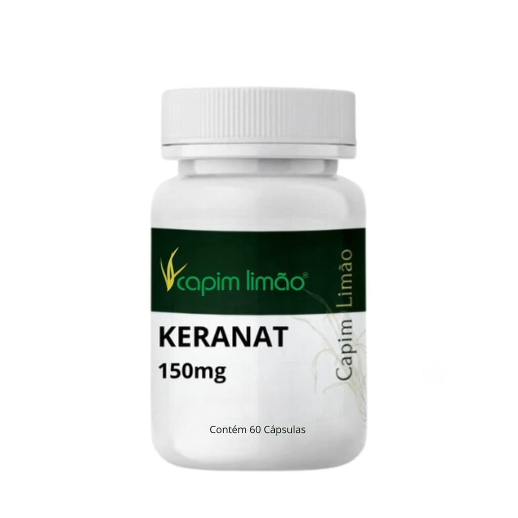 Keranat 150mg Nutrição Capilar 60 capsulas