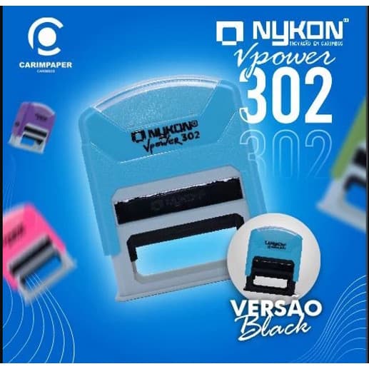 CARIMBO NYKON 302 VPOWER - Medida 38x14mm