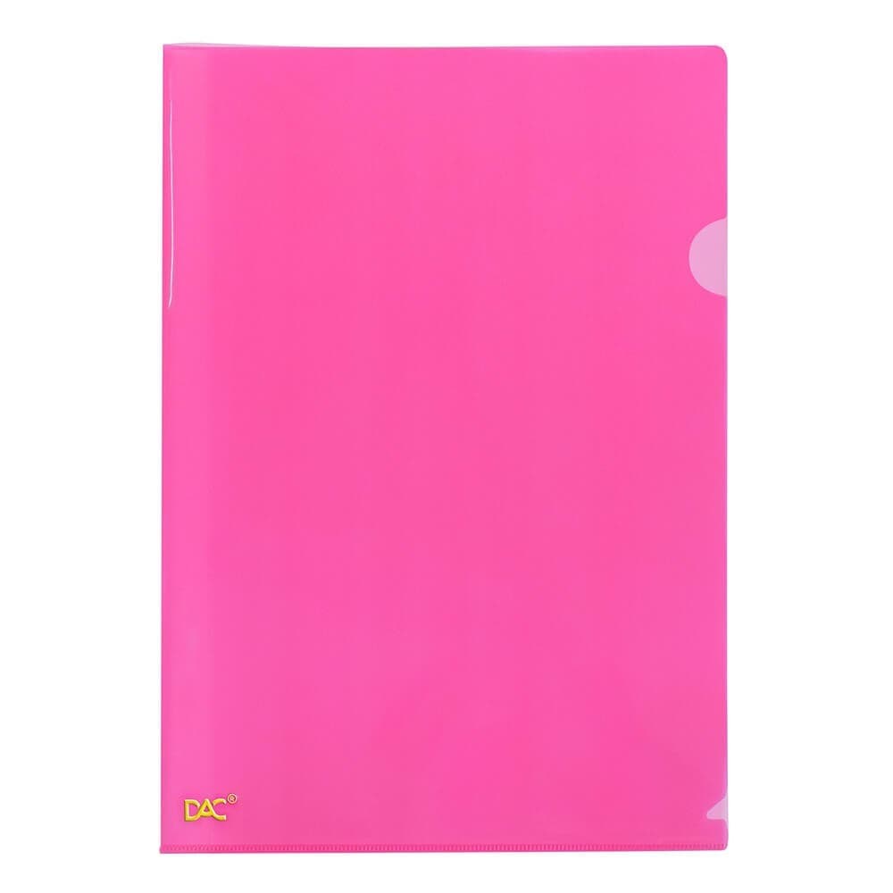 Pasta Pp Em L A4 Bubble Rosa Dac
