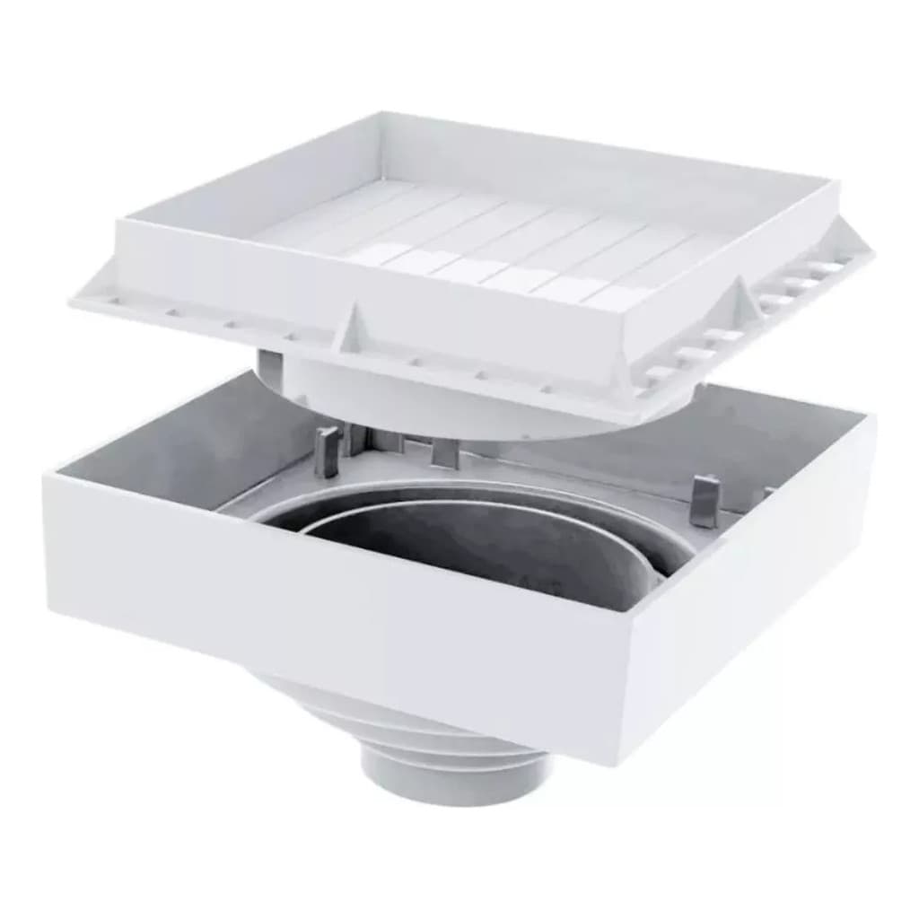 Ralo Invisivel 15x15 Sifonado Oculto Gourmet Antiinseto