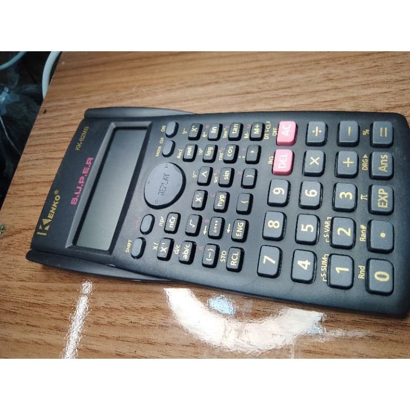 calculadora cientifica KK-82MS 10+2 digitos