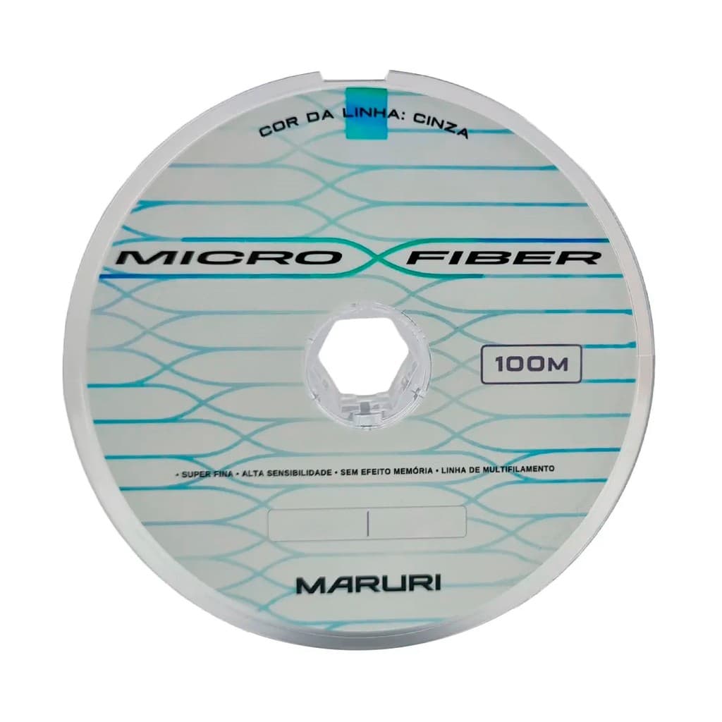 Linha de Pesca Multifilamento Micro Fiber 3x 100m - Maruri