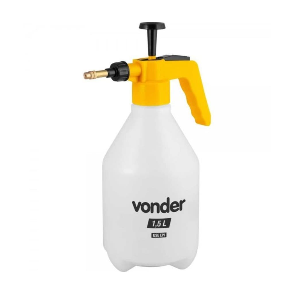 Pulverizador Manual Compressão Prévia Jato Regulável 1,5 Litros Vonder