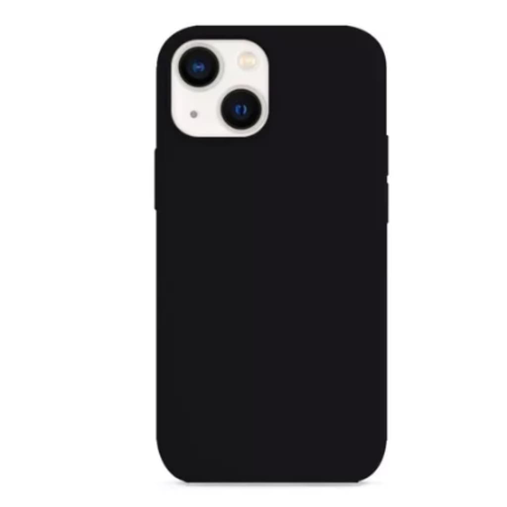 Capa Capinha Para iPhone 13 Pro Preto Aveludado