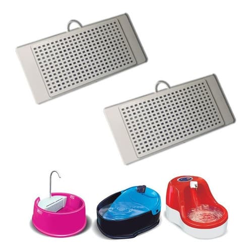 Kit 2 Refil Fonte Bebedouro Gatos Furacão Pet Filtros Carvão Ativado