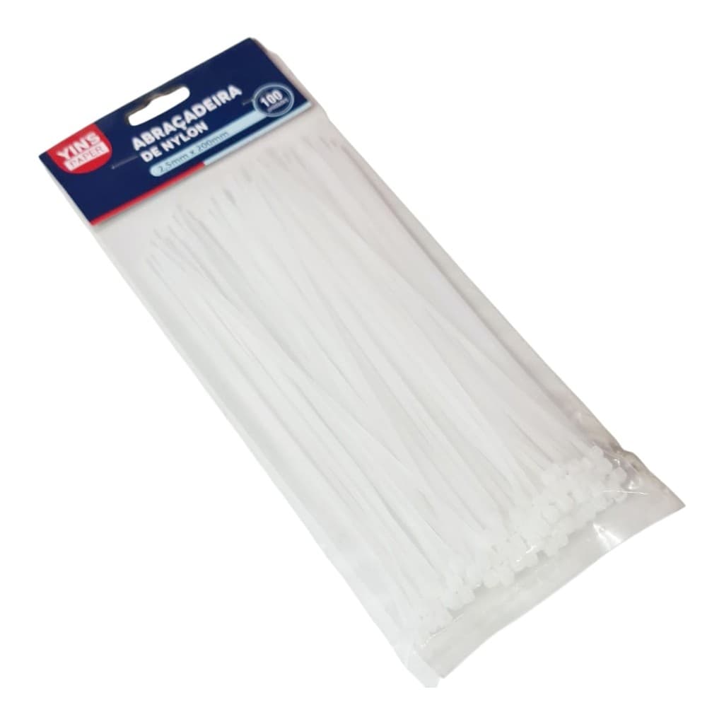 100 Abraçadeira De Nylon 100x2,5mm Enforca Gato
