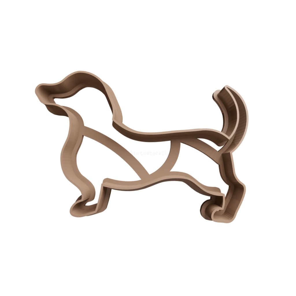 Cortador De Biscoito Cachorro Salsicha Silhueta - cachorro