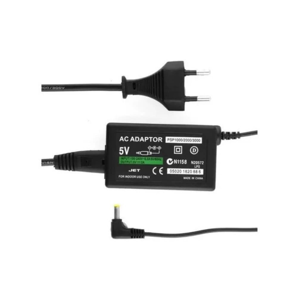 Fonte Carregador Para PSP Sony Todos Modelos Bivolt 5v 2a