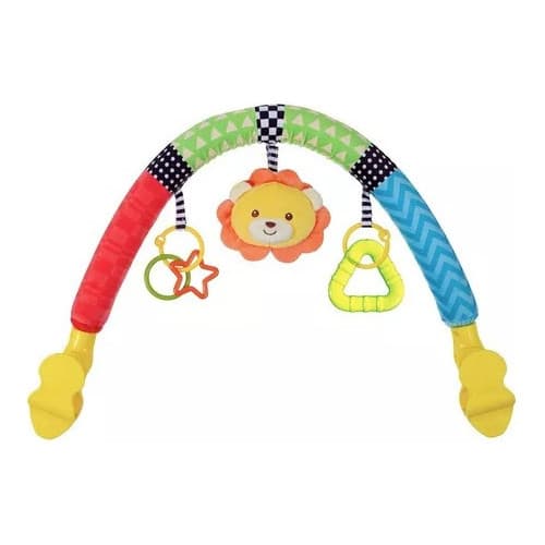 Móbile P/ Carrinho De Bebê Animal Fun Buba Mordedor Ursinho