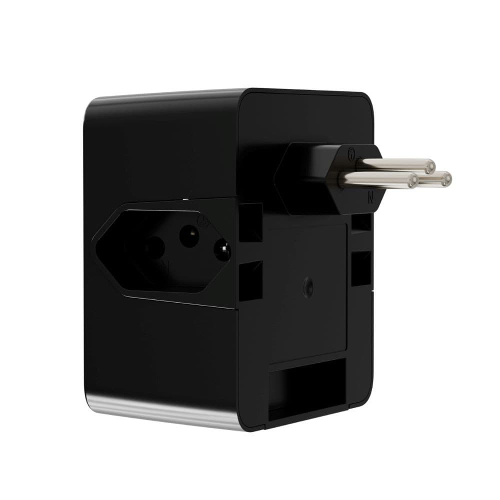 PROTETOR ELETRONICO DPS 3 TOMADAS ICLAMPER ENERGIA 3 PRETO 026787