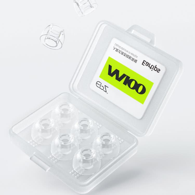 EPZ M100 Pontas De Ouvido S/M/L Silicone Líquido Universal Eartips Para Fones Intra-Auriculares IEM (3 Pares) EarTip