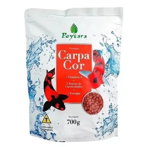 Ração Carpa cor Poytara  700g