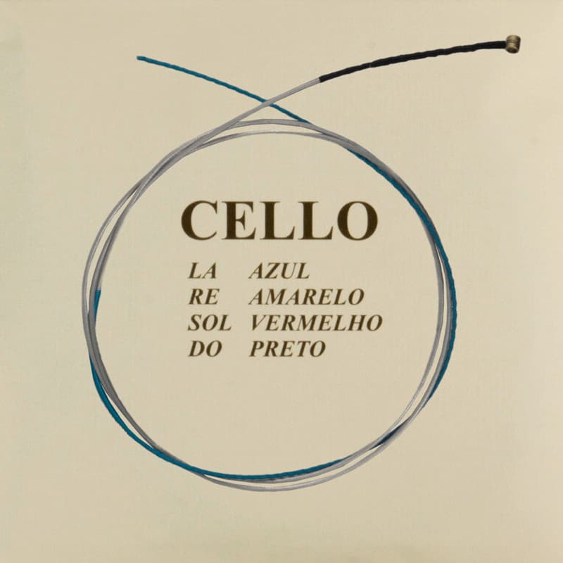 Corda Avulsa Dó Mauro Calixto Violoncelo 3/4 INFANTIL