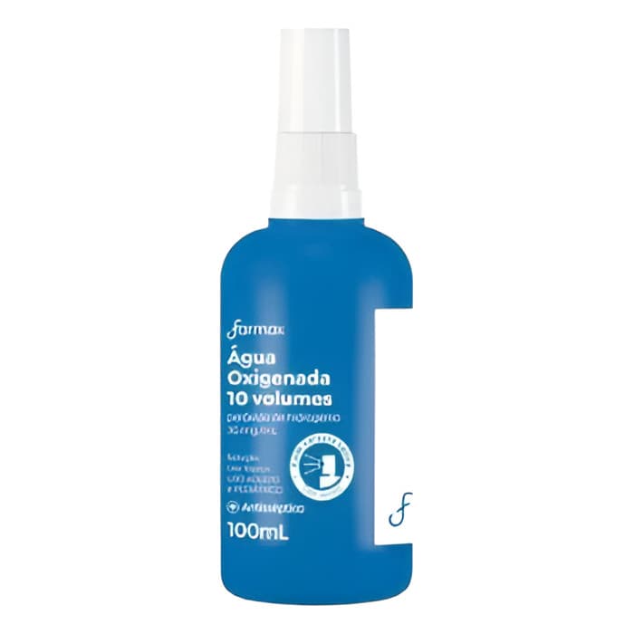 Água Oxigenada 10 Volumes Antisséptico Farmax 100ml Spray