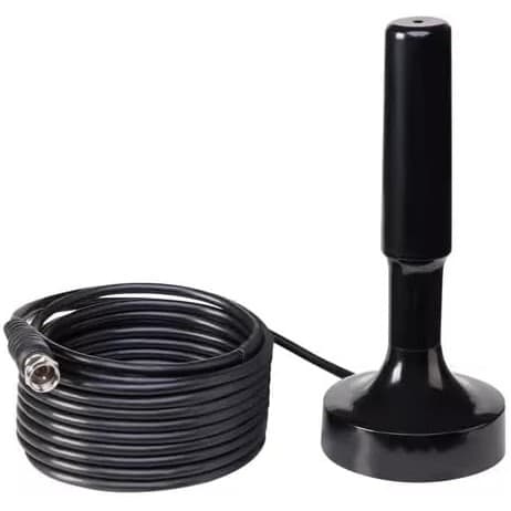 Antena Digital HDTV 5m Tomate MTA-3023 Sinal Forte Base Magnética 5 Metros Externa Interna 3.5
