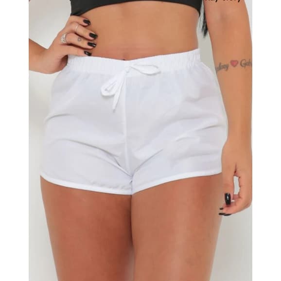 Shorts tactel soltinho confortável caminhada, treinar, malhar, saída praia, piscina Promoção
