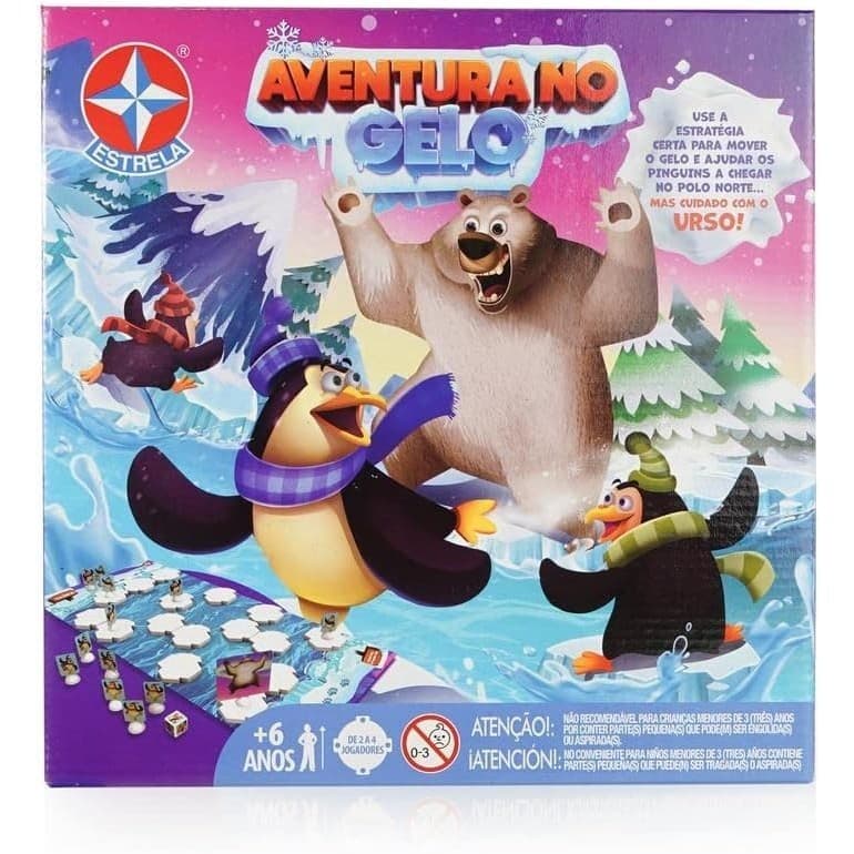 Jogo Infantil Aventura no Gelo Urso - Estrela