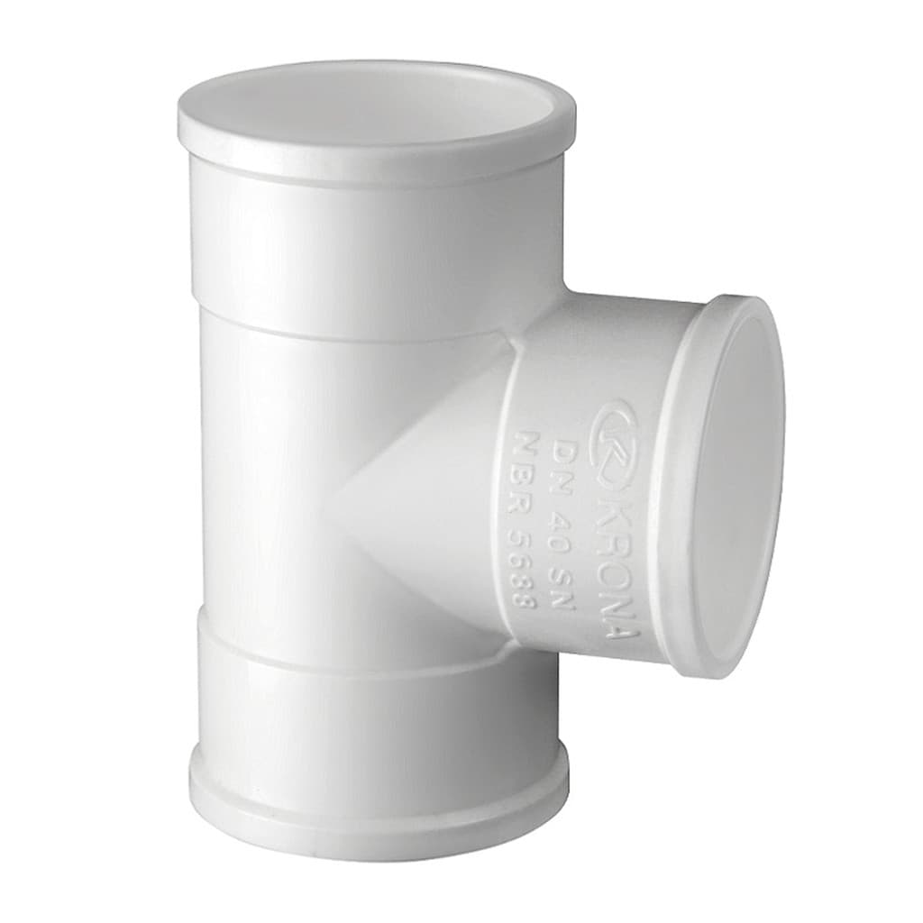 Te 90 Esgoto 40 X 40 Mm Krona