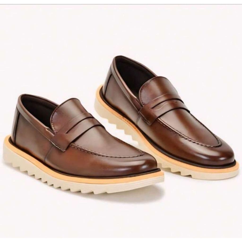 Sapato Oxford Masculino Social Loafer Casual Derby Ajuste Elástico Conforto Elegância