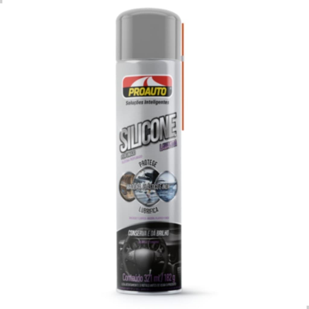 Silicone Spray Perfumado Multiuso Protege Lubrifica  Proauto
