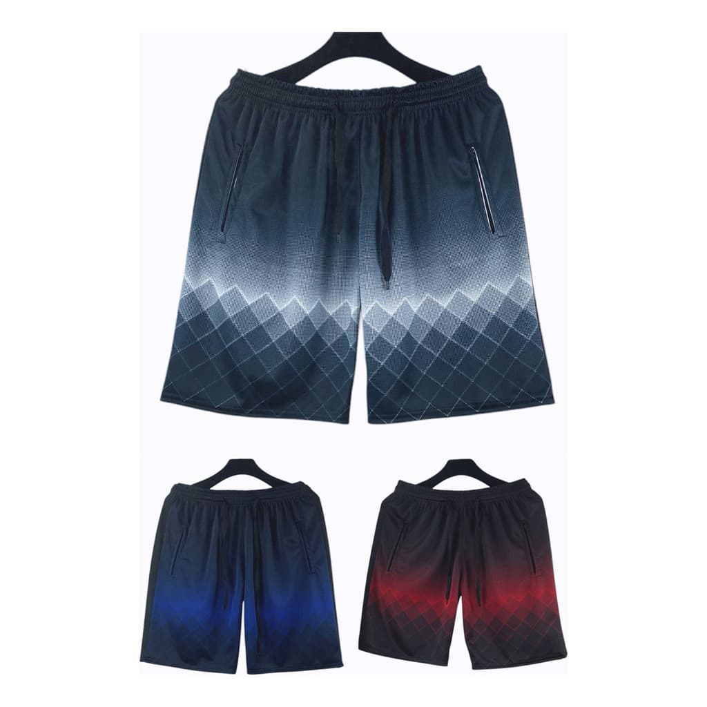 KIT 3 Bermudas Masculino Espotiva 2 Bolsos Lateral Com Ziper tecido dentro e flanelada