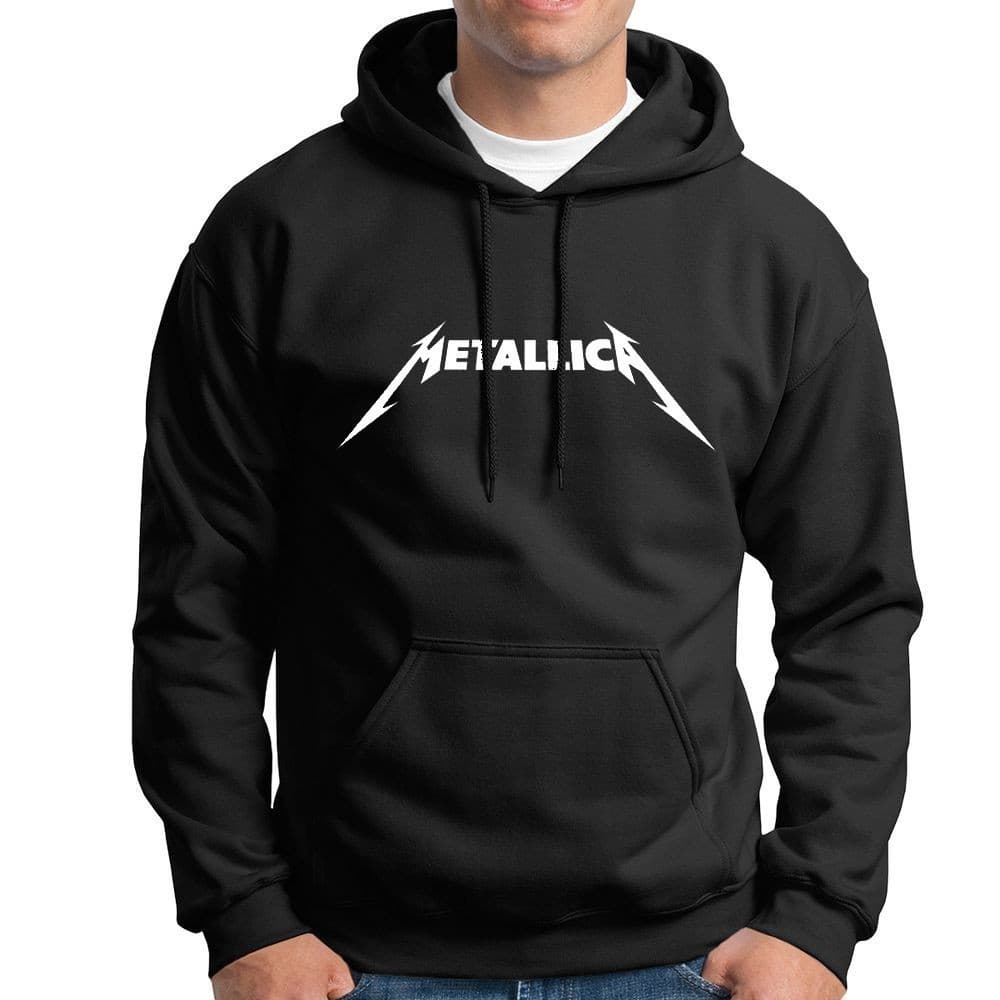 Moletom Canguru Metallica Blusa de Frio Varias Cores Promoção