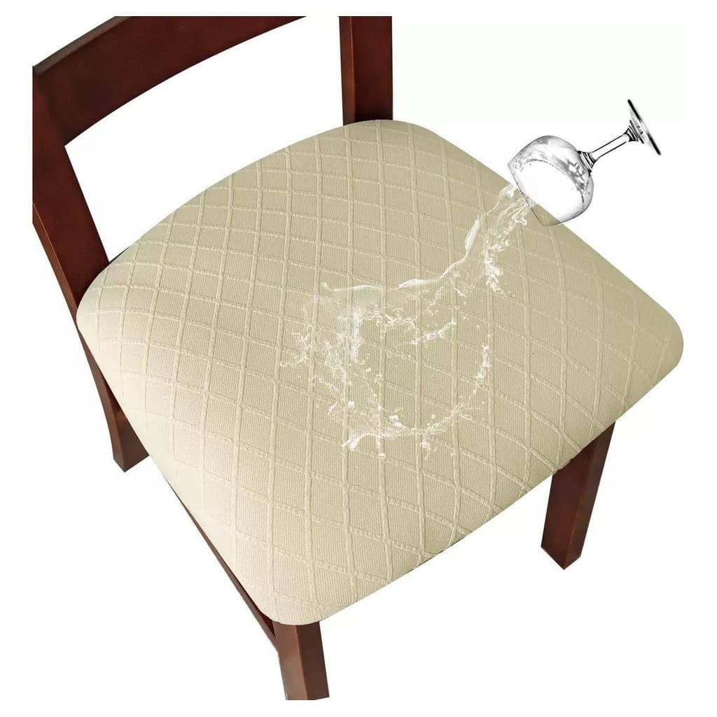 kit 2 Capa Para Assento De Cadeira  - Estampa Elegante impermeavel