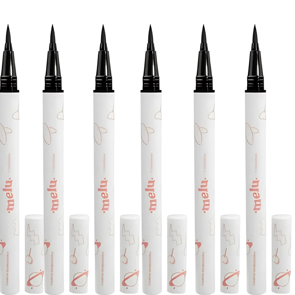 KIT COM 6 CANETAS DELINEADORA MELU