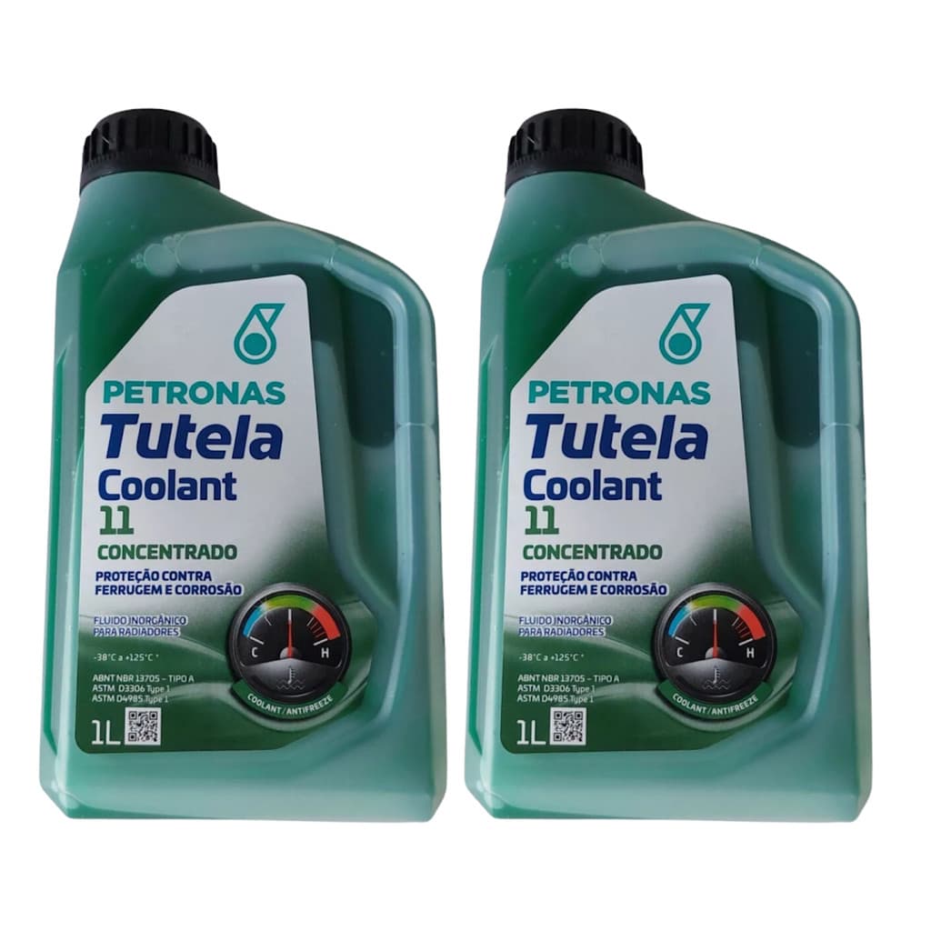 Aditivo Para Radiador Petronas C/2un Coolant 11 Concentrado Motos Máquinas Agrícolas 1L