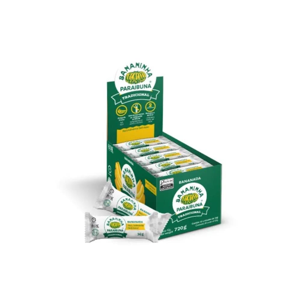 Balas de Banana 20Un Tradicional Bananinha Paraibuna