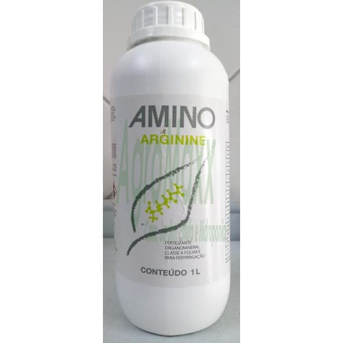 Amino Arginine Arginina Foliar Fertirrigação 1 Litro Fertilizante Foliar Ajinomoto