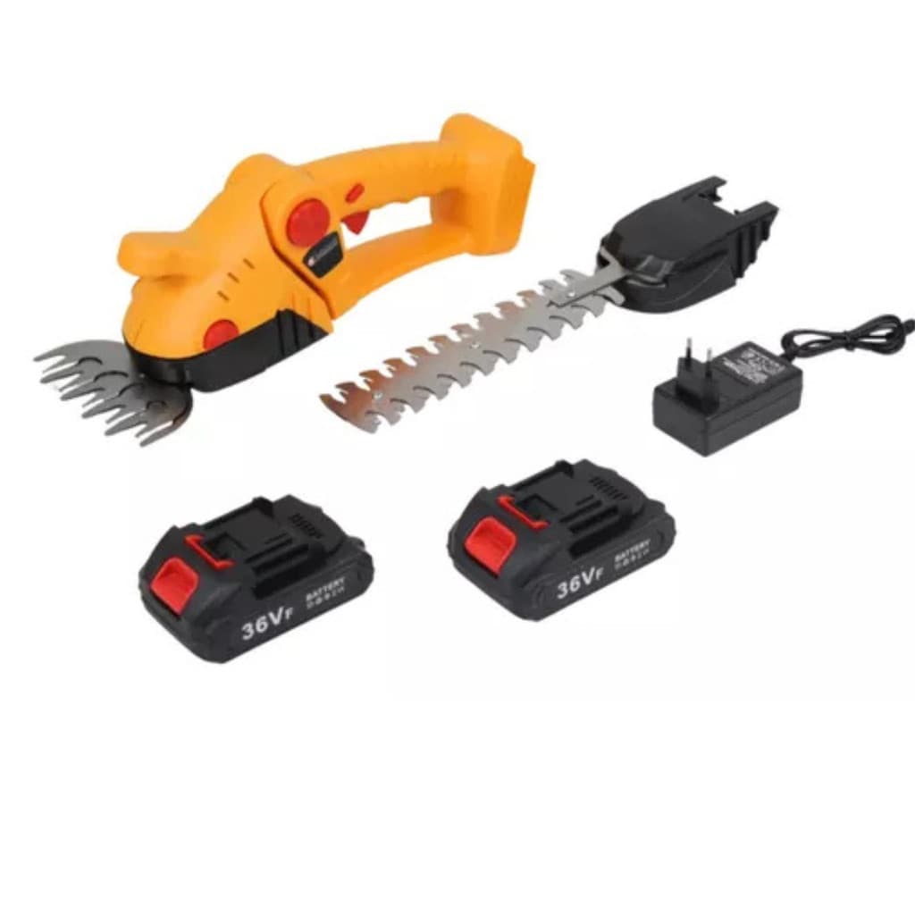 Kit Aparador De Cerca Viva + Tosquiadeira de Mão Com 2 Baterias 36V - Envio Imediato