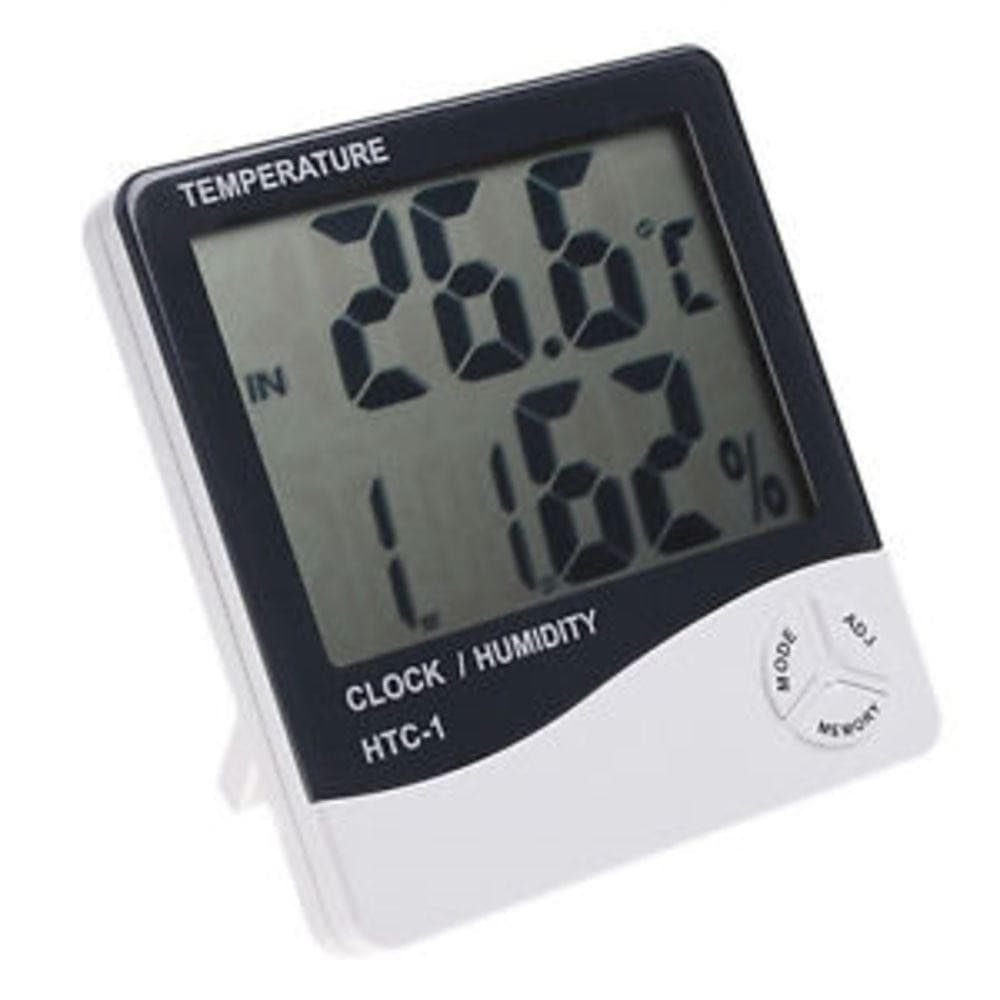 Termômetro Digital com Relógio – Medidor de Temperatura