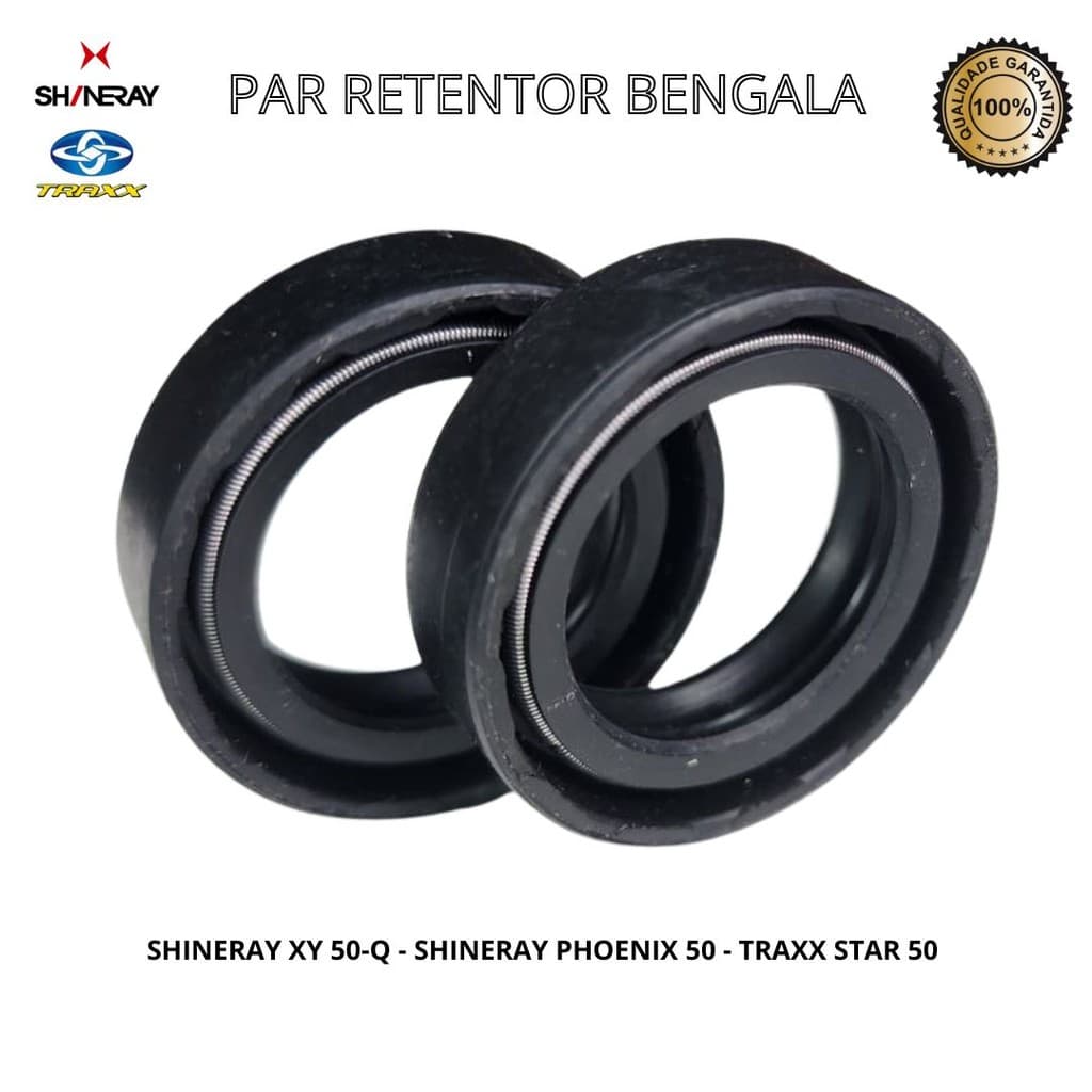 Par Retentor Bengala Shineray Xy 50-Q Shineray Phoenix 50 Traxx Star 50