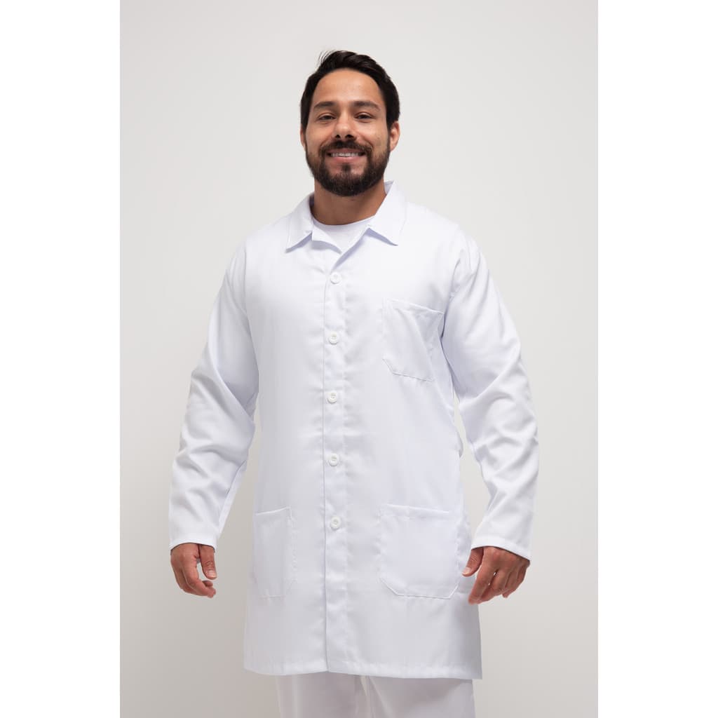 JALECO MASCULINO MANGA LONGA OXFORD.