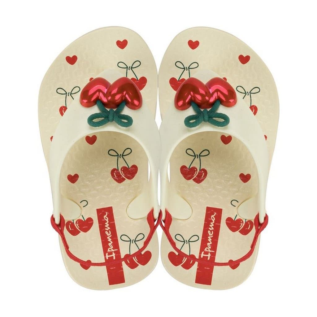 Chinelo Meninas Ipanema Belle Baby Cereja Calce Facil 27248