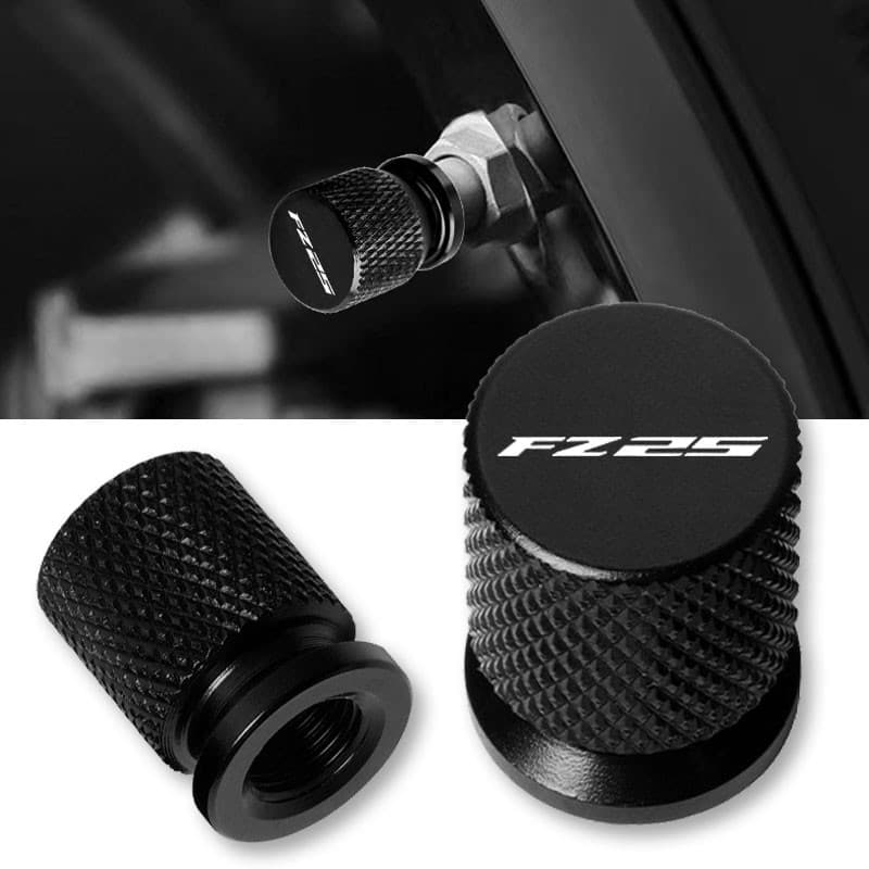 Para YAMAHA FZ-25 FZ25 25 2023 2022 2021 2020 2019 2018 2017 Motocicleta CNC Alumínio Válvula De Pneu Porta Ar Haste Cap