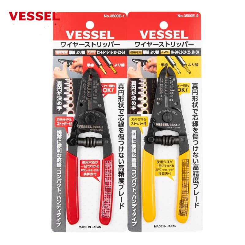 Descascador de fios Japão VESSEL Série 3.000A-C Série 3500E1-5